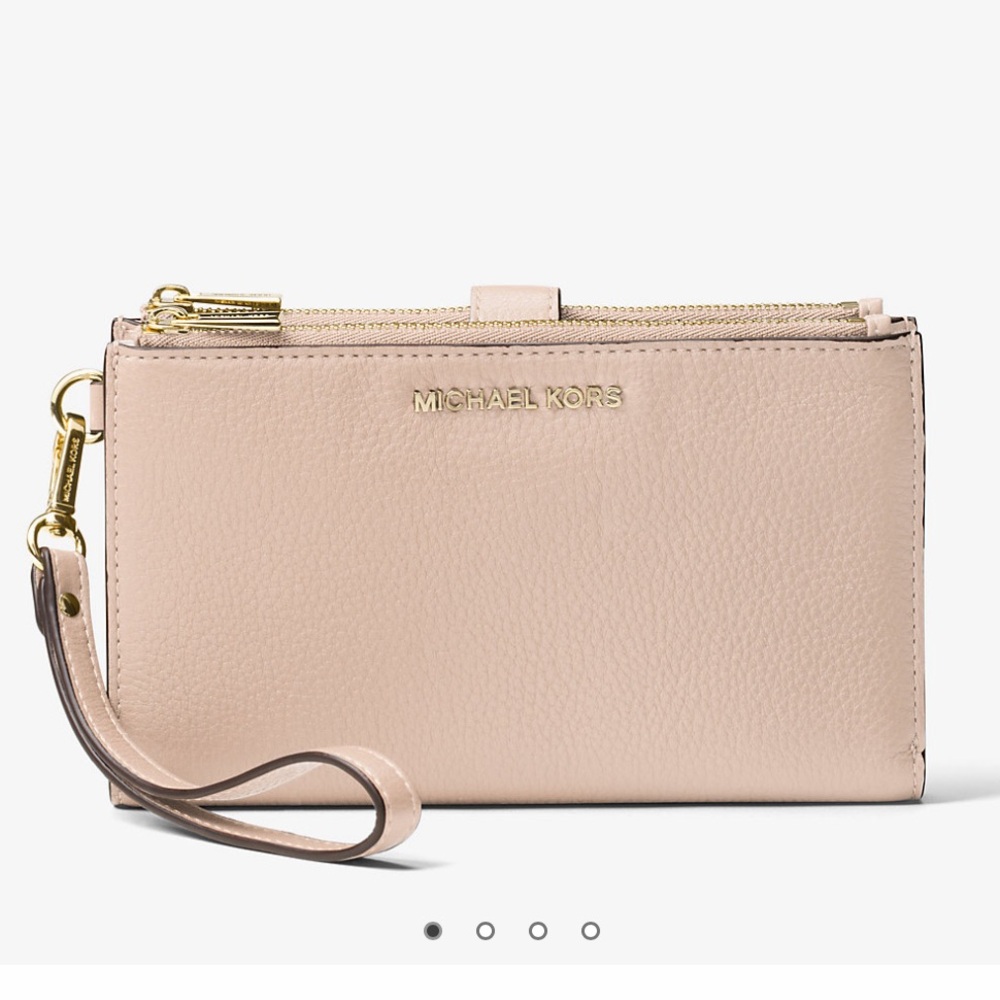 Michael Kors Adele Leather Smartphone Wallet